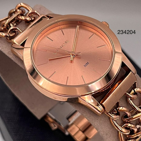 Relógio Feminino Lince Rose Gold – Elegância e Sofisticação